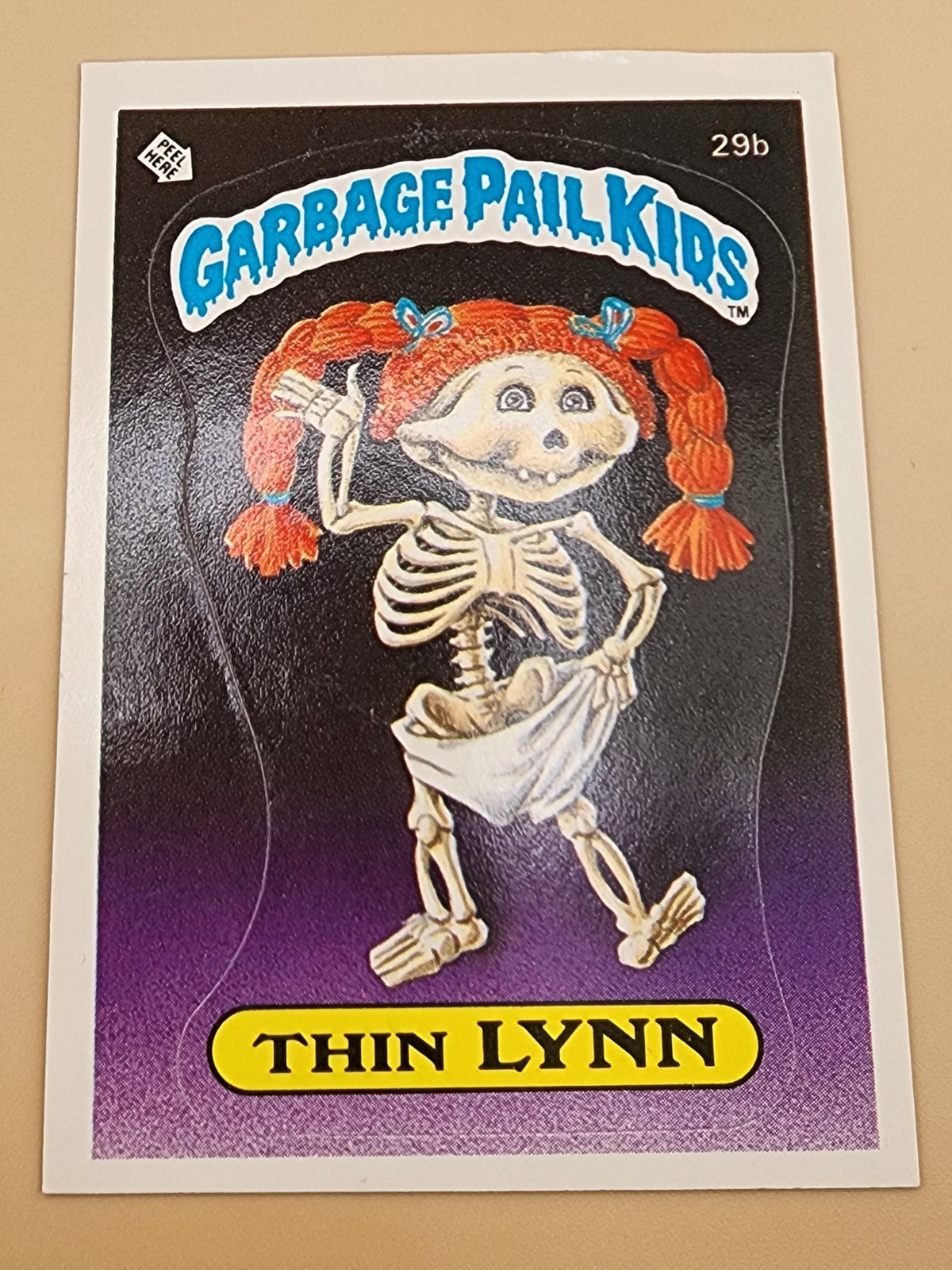 Garbage Pail Kids Boney Joanie And Thin Lynn