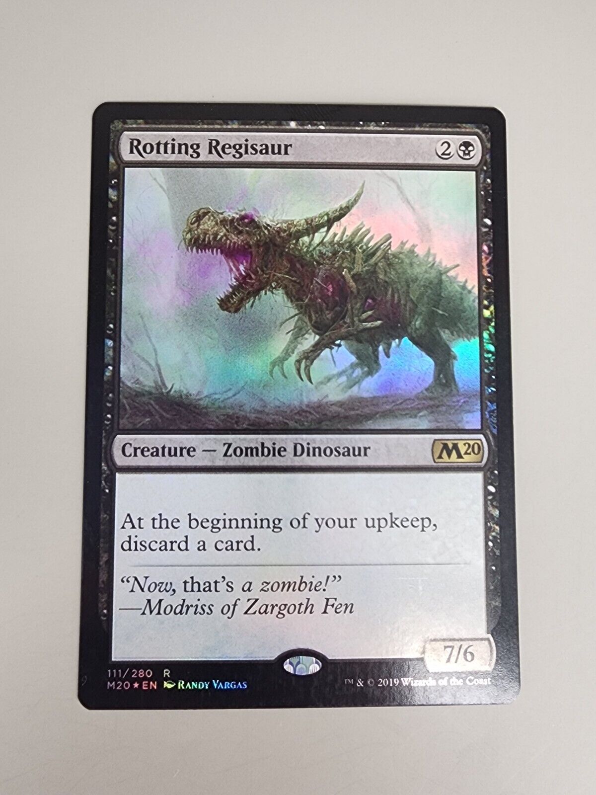 MTG Rotting Regisaur Core Set 2020 111/280 Regular Rare NM