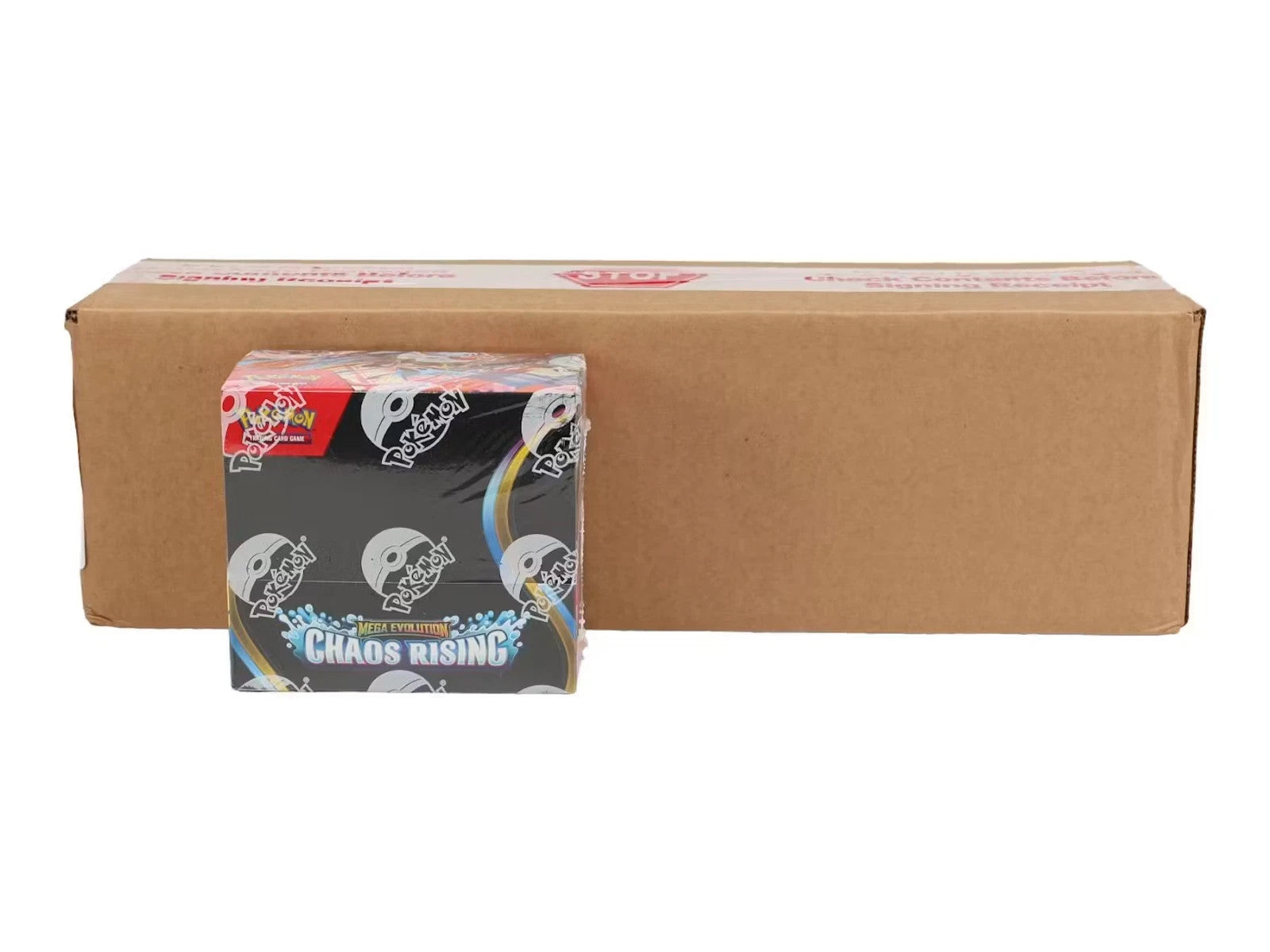 POKEMON MEGA EVOLUTION ME04 CHAOS RISING SEALED BOOSTER BOX CASE 6 CT - A