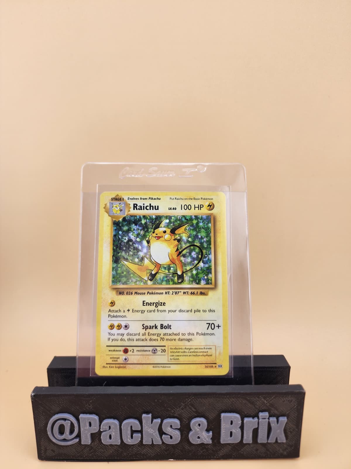 Raichu 36/108 Evolutions Holo Lightly Played (LP)