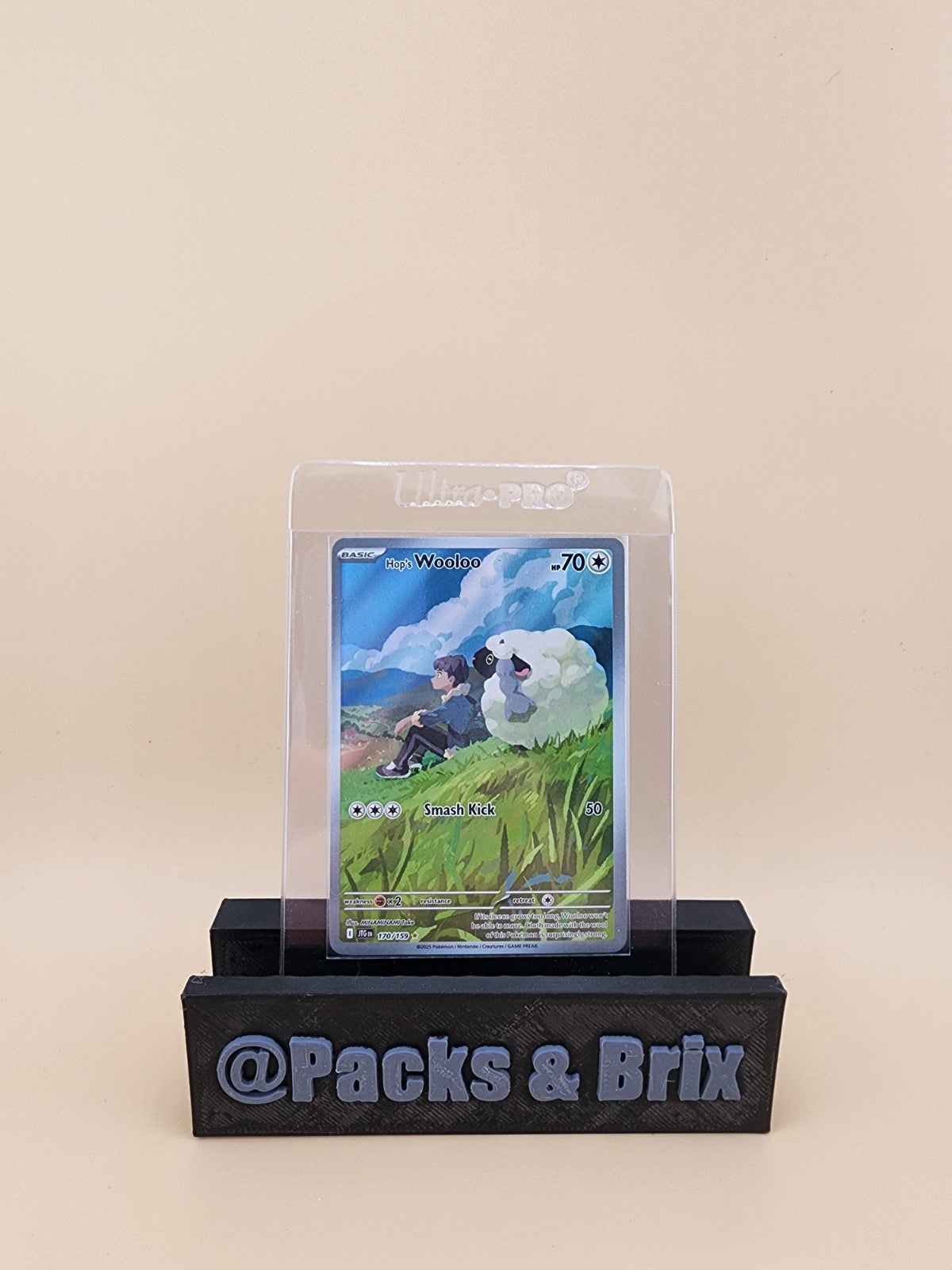 Hop's Wooloo 170/159 Sv09: Journey Together Holo NM