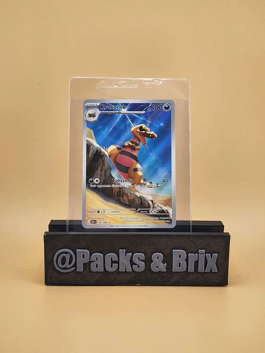 Krokorok 136/086 Sv: Black Bolt Holo Near MInt NM