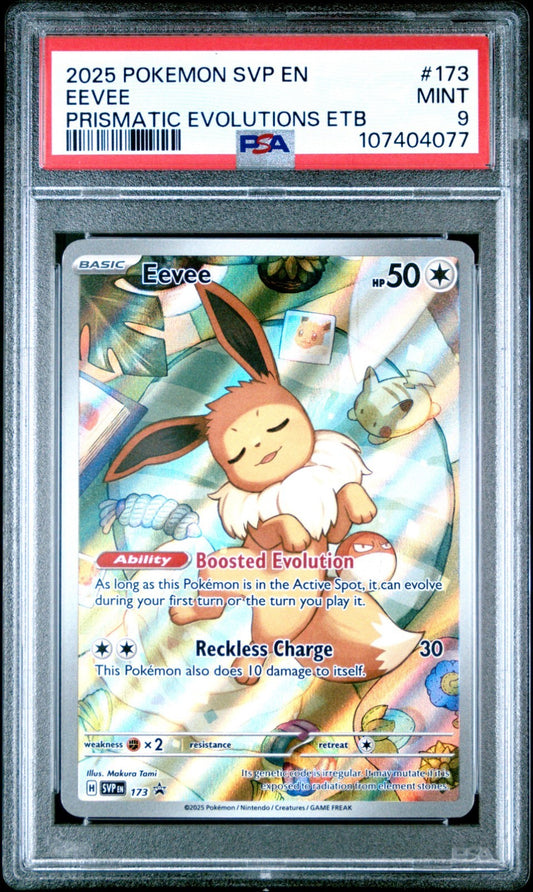 Eevee 173 PSA 9 MINT Sv: Scarlet & Violet Promo Cards Holo