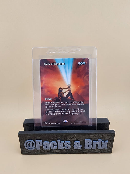 Force of Negation (Borderless) TLE #13 - MTG Avatar: NM Non-Foil