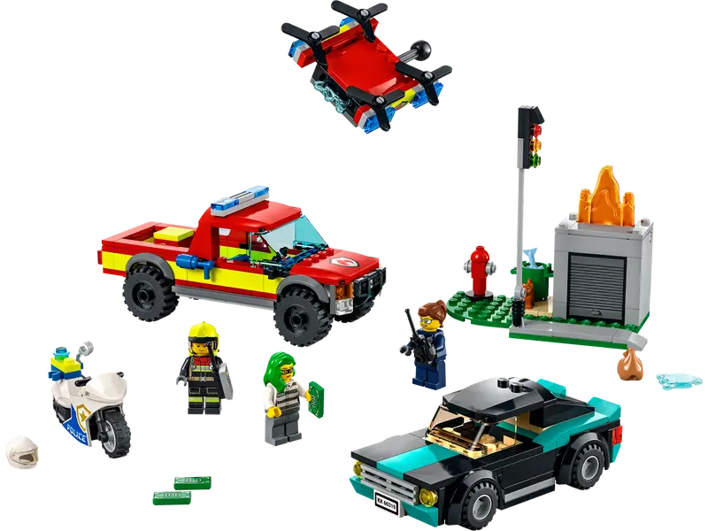 Fire Rescue & Police Chase 60319