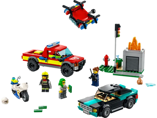 Fire Rescue & Police Chase 60319