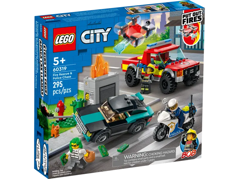 Fire Rescue & Police Chase 60319