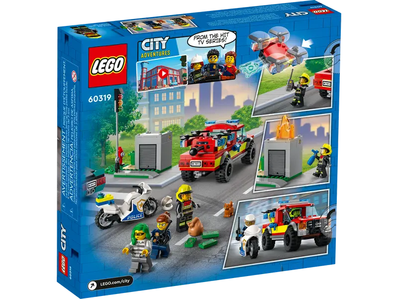 Fire Rescue & Police Chase 60319