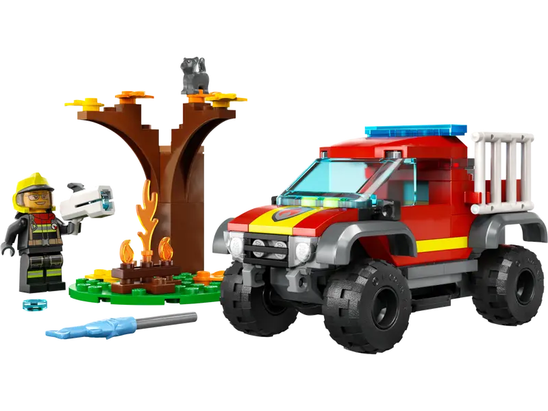 4x4 Fire Truck Rescue 60393