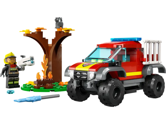 4x4 Fire Truck Rescue 60393