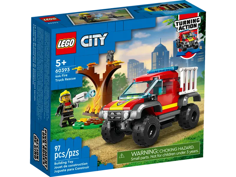 4x4 Fire Truck Rescue 60393