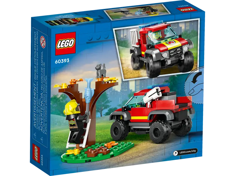 4x4 Fire Truck Rescue 60393