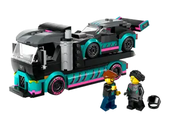 Race Car and Car Carrier 60406