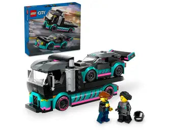 Race Car and Car Carrier 60406