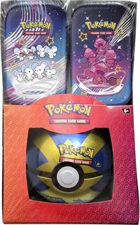 Tin Trio: 2 illustration tins + Poké Ball tin