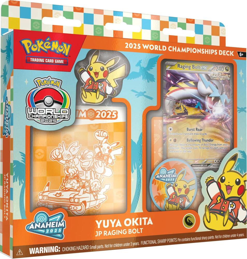 Yuya Okita JP Raging Bolt 2025 World Championships Deck
