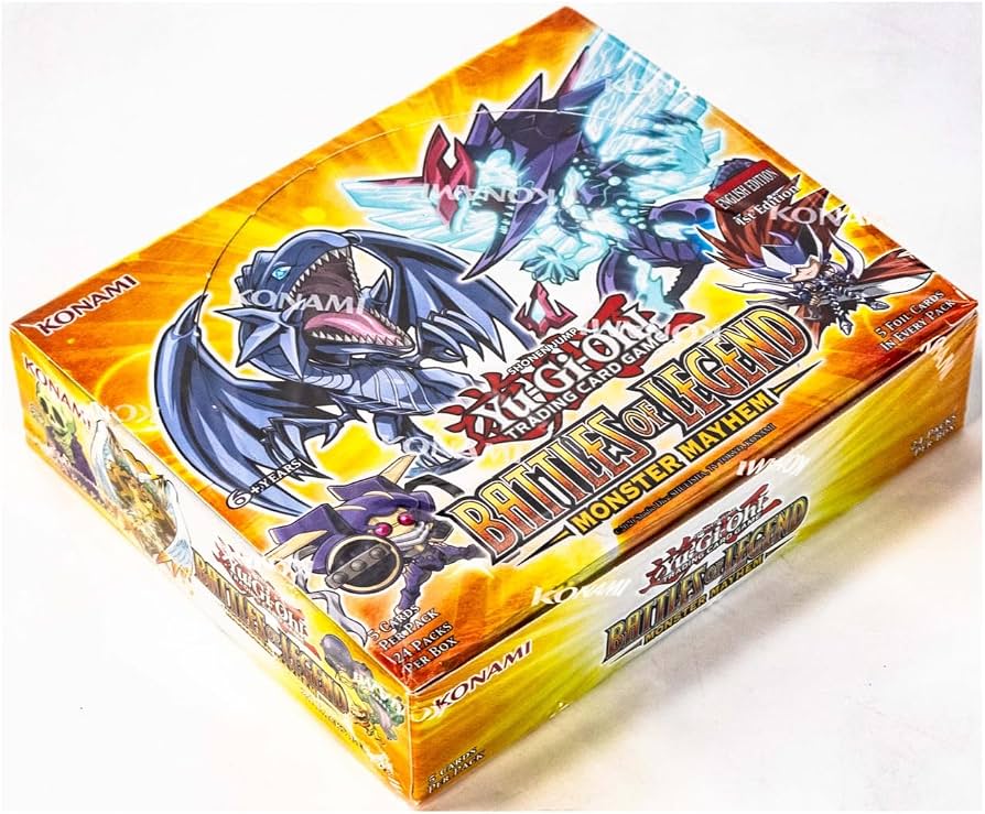 Yugioh Battles of Legend: Monster Mayhem Booster Box