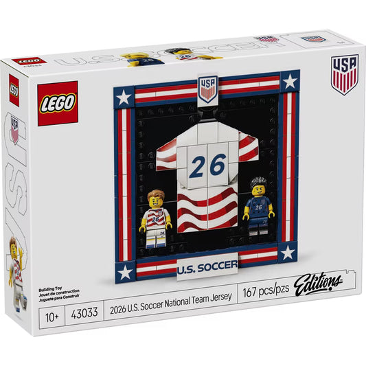 LEGO Editions 43033 2026 U.S. Soccer National Team Jersey