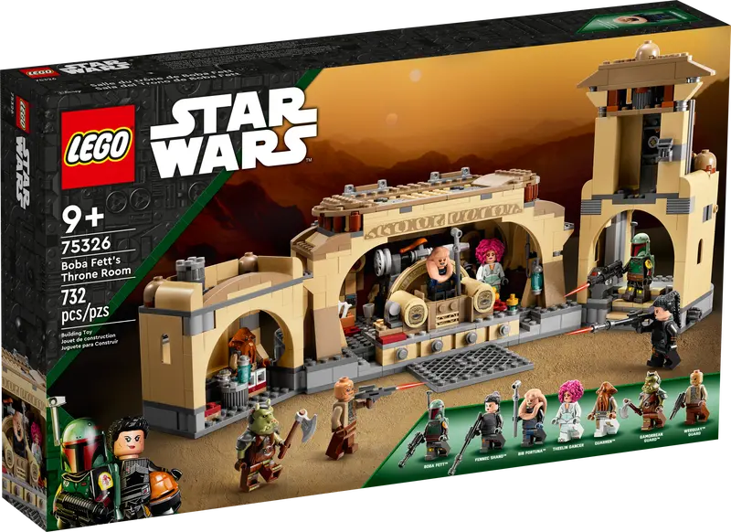 Boba Fett Throne Room 75326