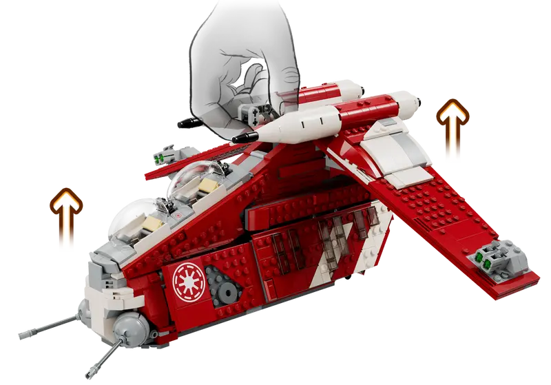 Coruscant Guard Gunship 75354