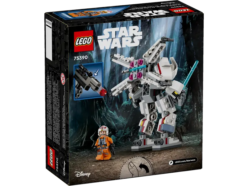 Luke Skywalker mech 75390