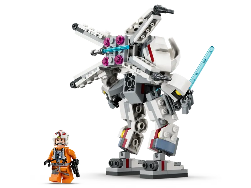 Luke Skywalker mech 75390