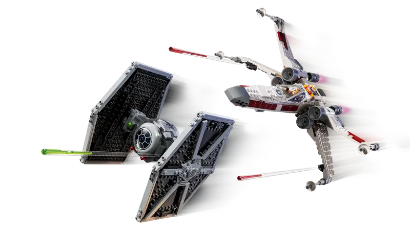 TIE Fighter & X Wing 75393