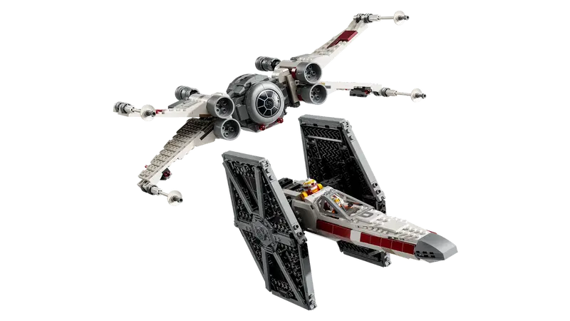 TIE Fighter & X Wing 75393