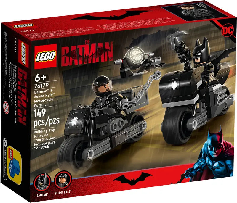 Batman and Salina Motorsycle Pursuit 76179