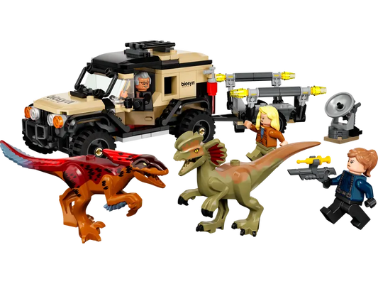 Pyroraptor & Dilophosaurus Transport 76951