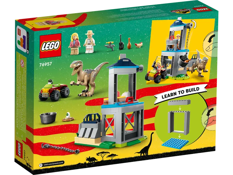 Velociraptor Escape 76957