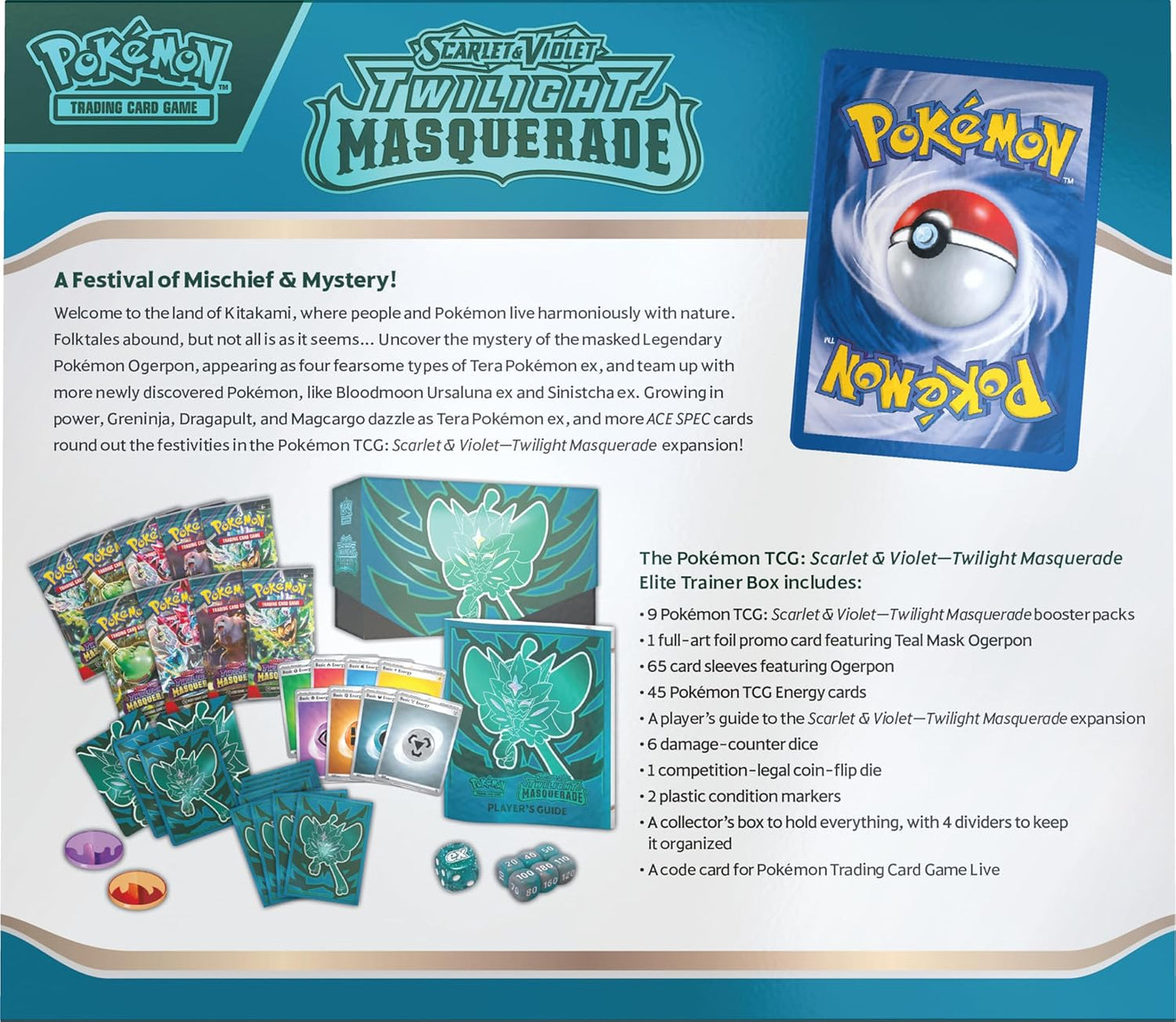 Twilight Masquerade Pokemon Center ETB