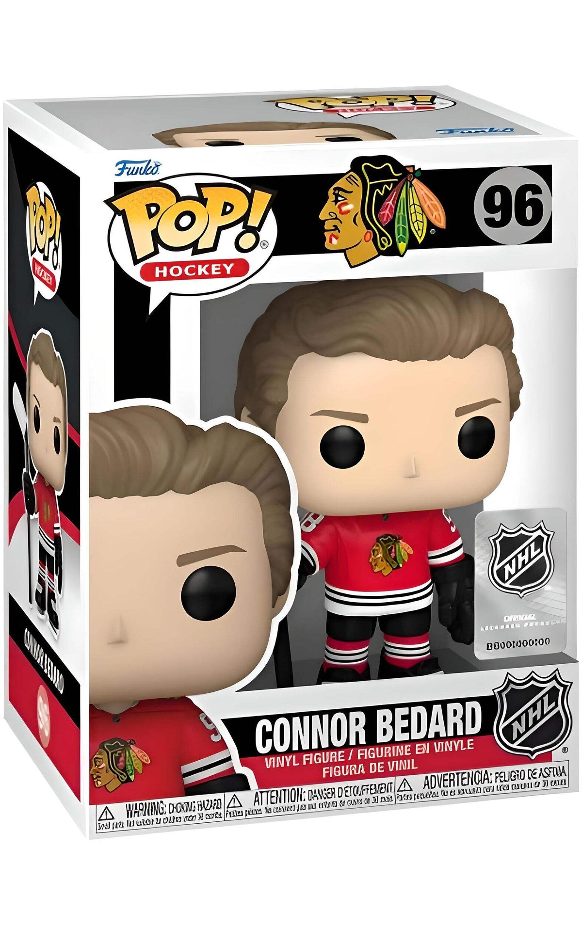 Pop Figure NHL Connor Bedard Blackhawks
