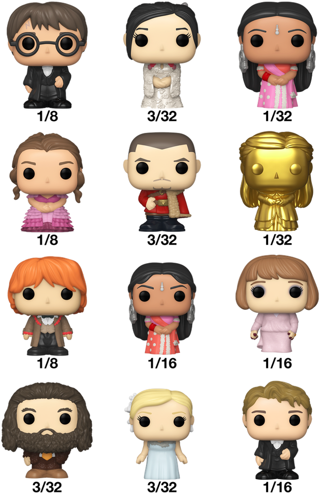 Pop Figure Harry Potter and the Goblet of Fire Bitty Pop Assorted 12pc PDQ