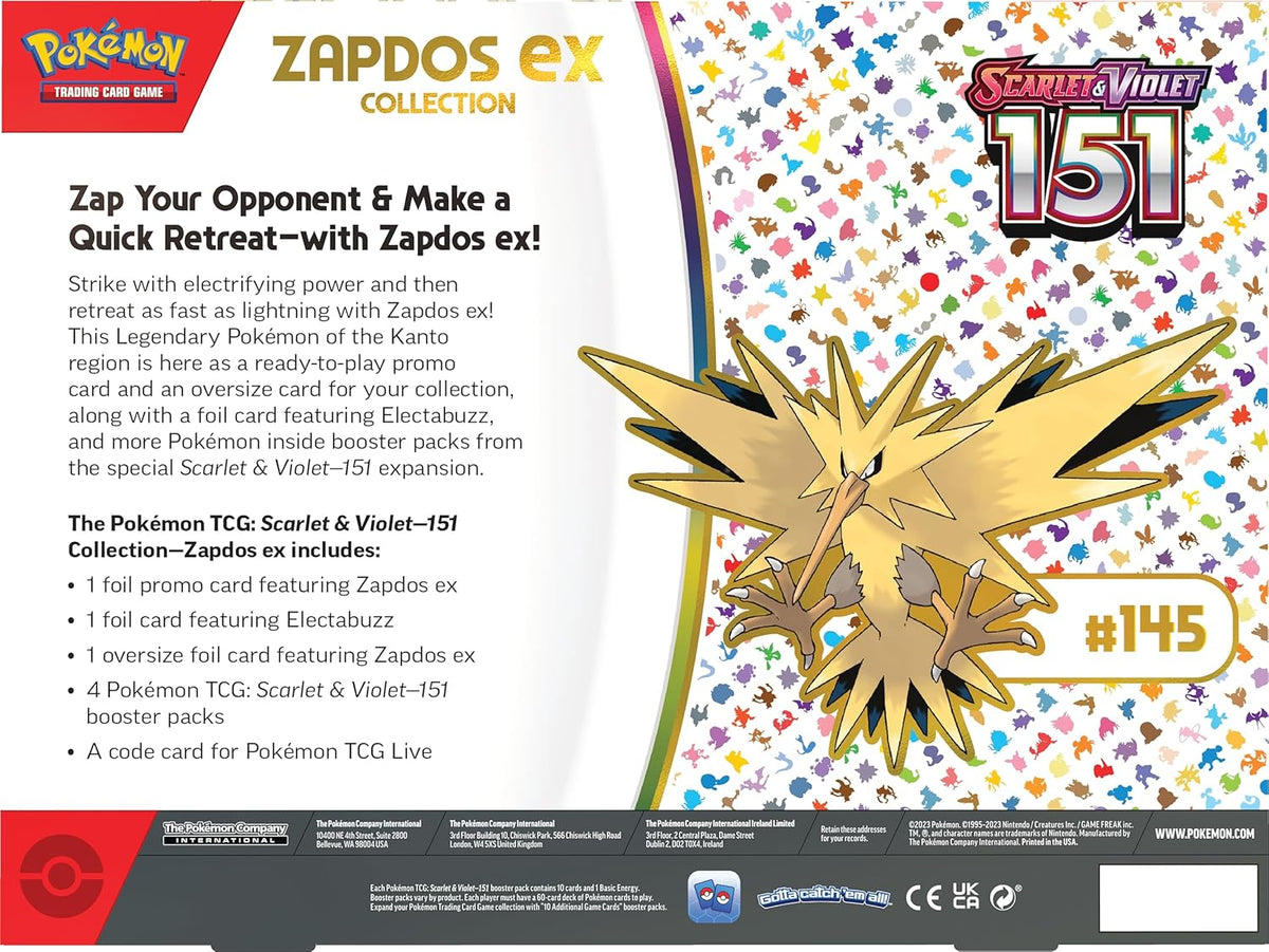 Zapdos ex Box