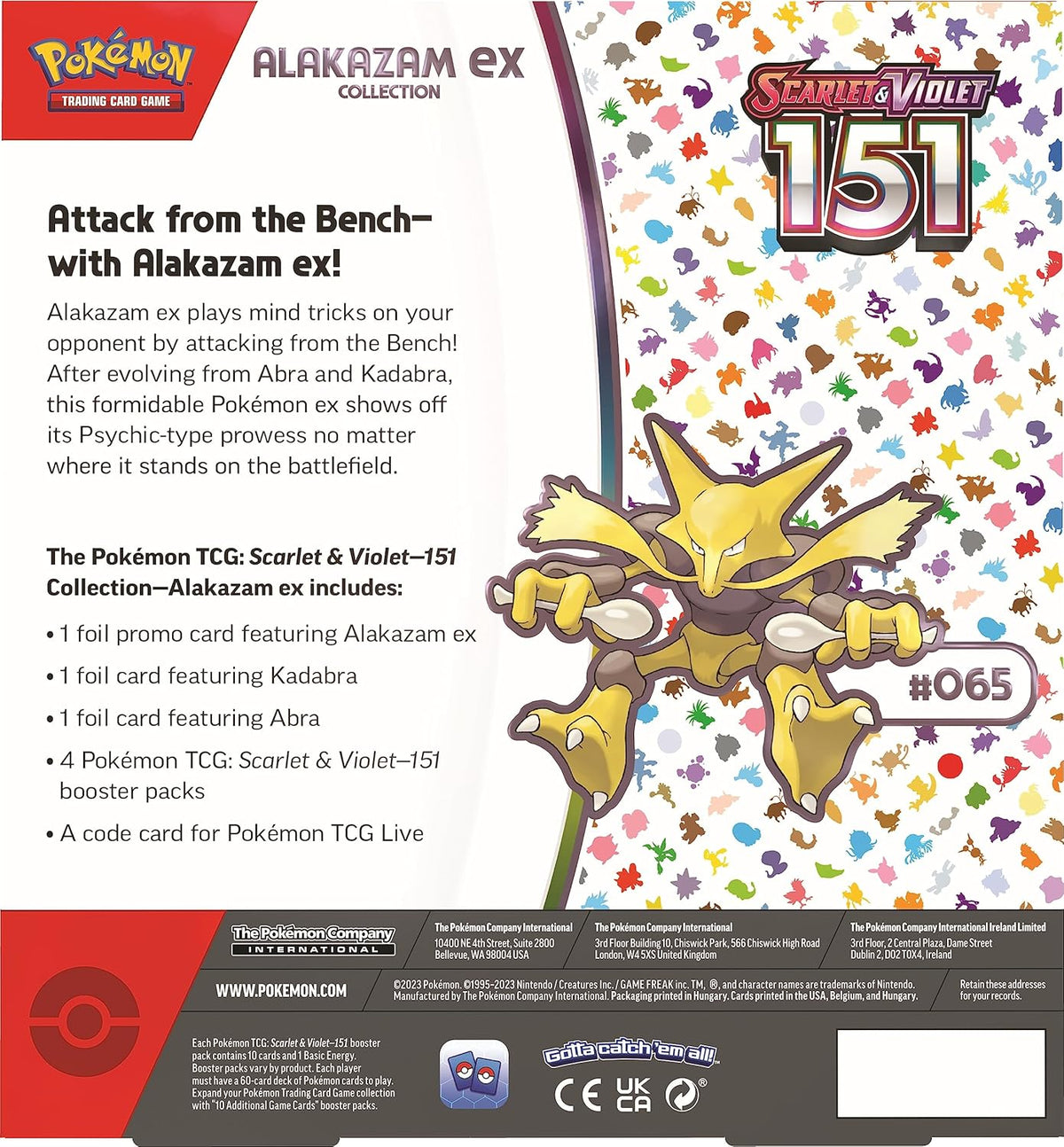 Alakazam ex Box
