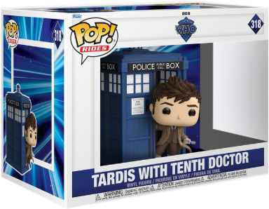 Pop Figure Doctor Who Tenth Doctor with Tardis SPECIALTY