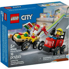 Pizza vs. Fire Truck 60458