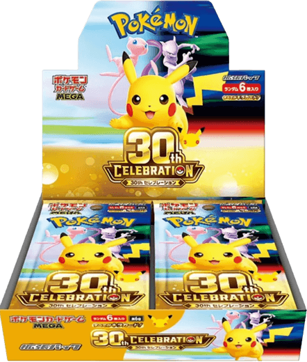 Pokémon 30th Celebration Boosters (M6a) Japanese Language Release