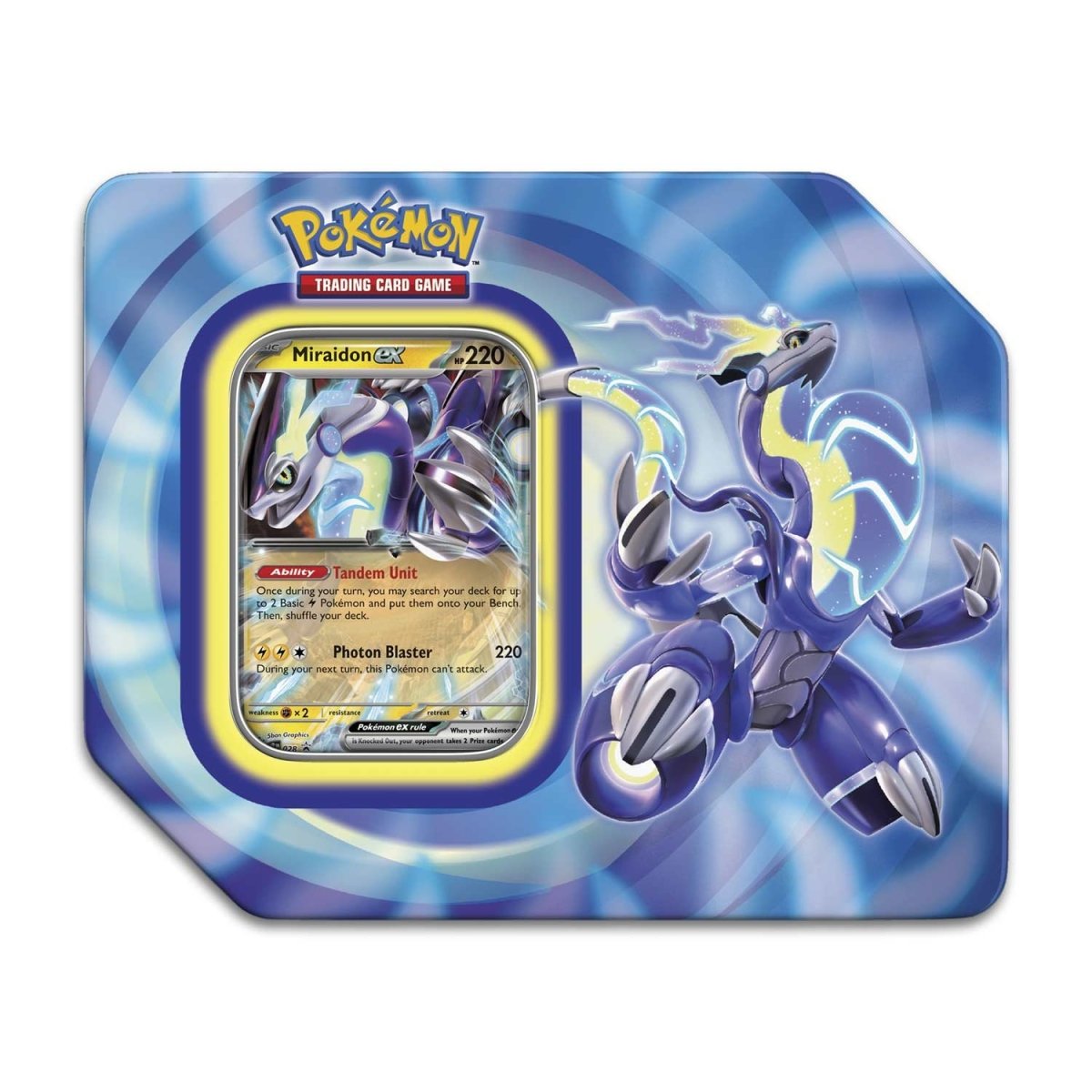 Miraidon Ex Tin Deluxe
