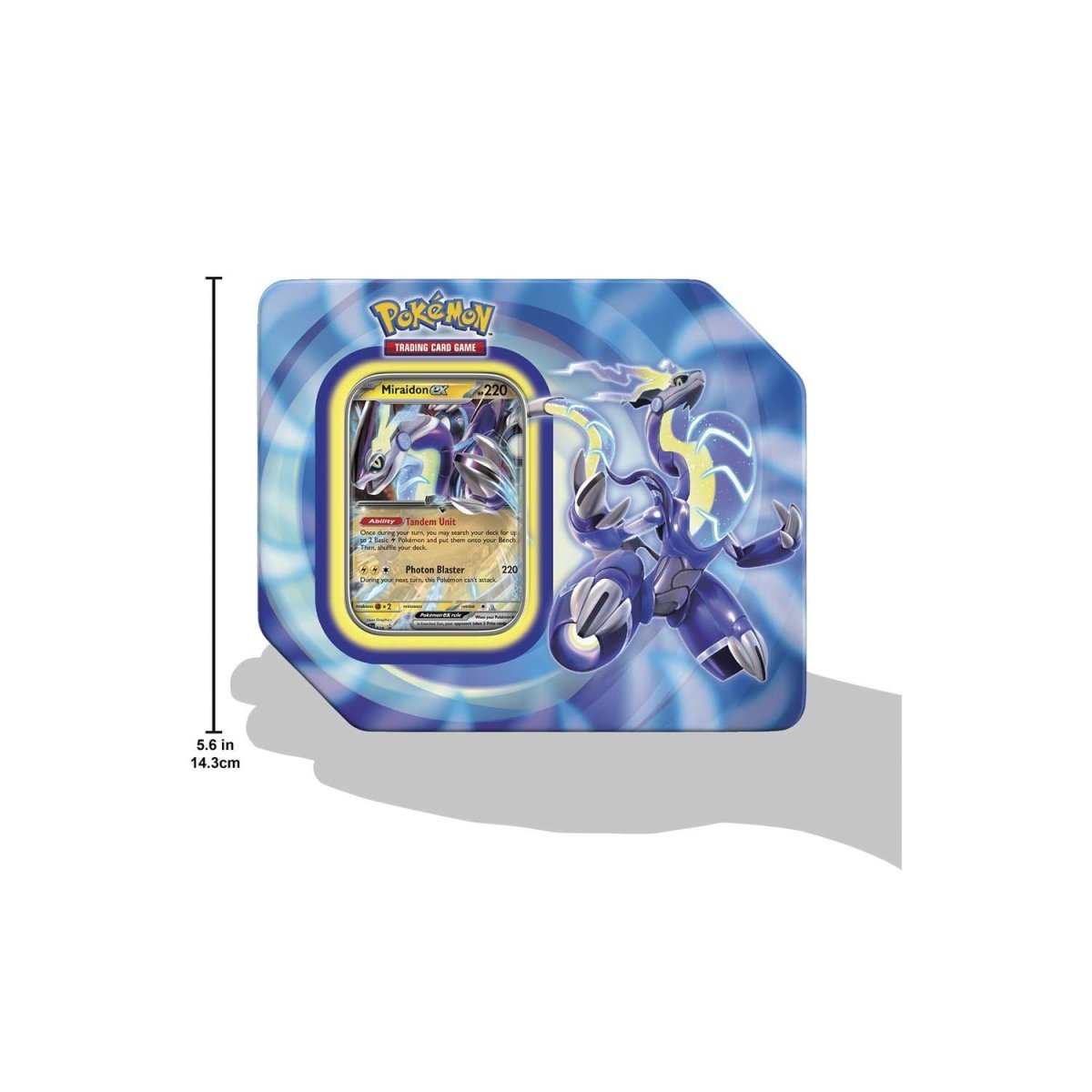 Miraidon Ex Tin Deluxe