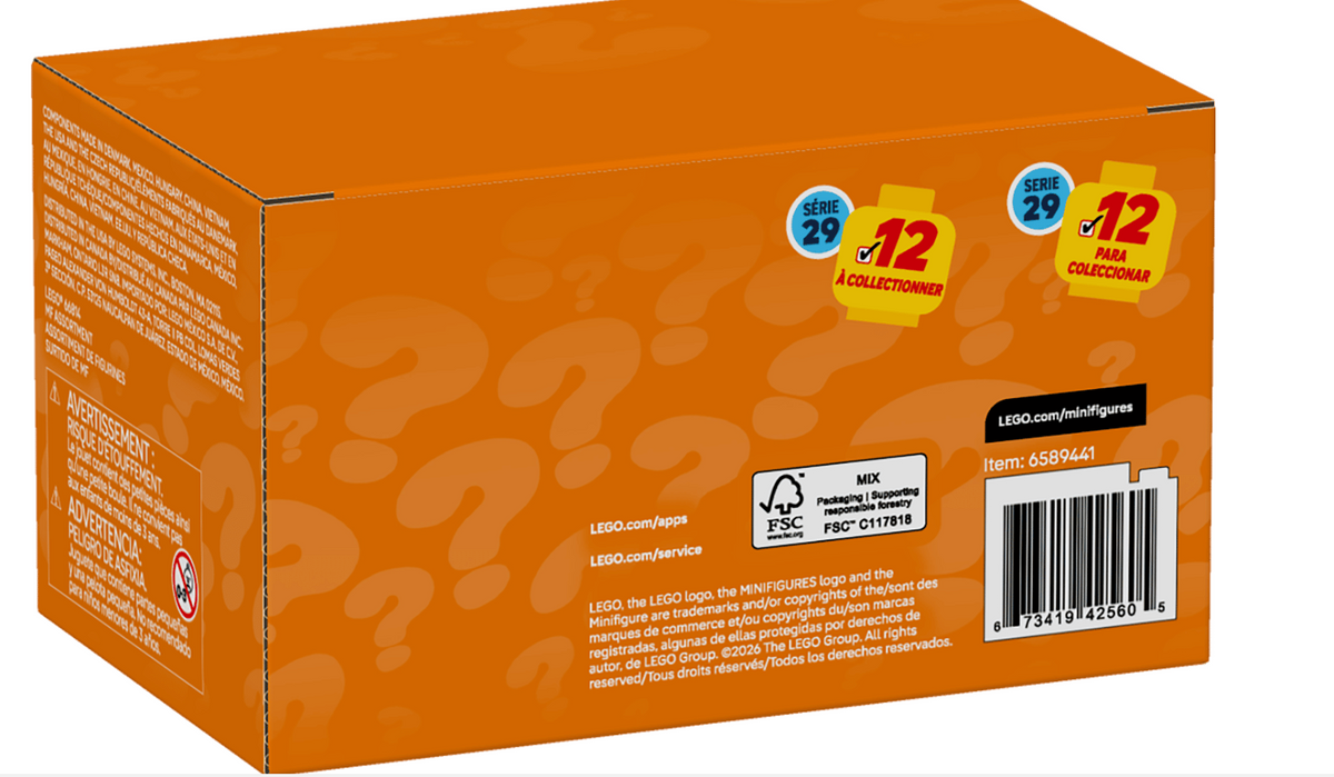 mystery minfig box 66814