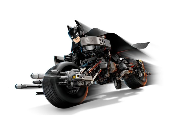 Batman Construction Figure and the Bat-Pod Bike