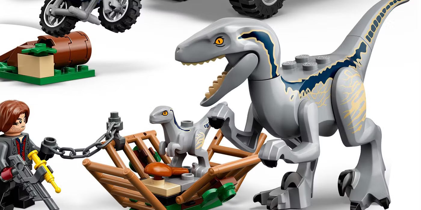 Blue & Beta Velociraptor Capture 76946