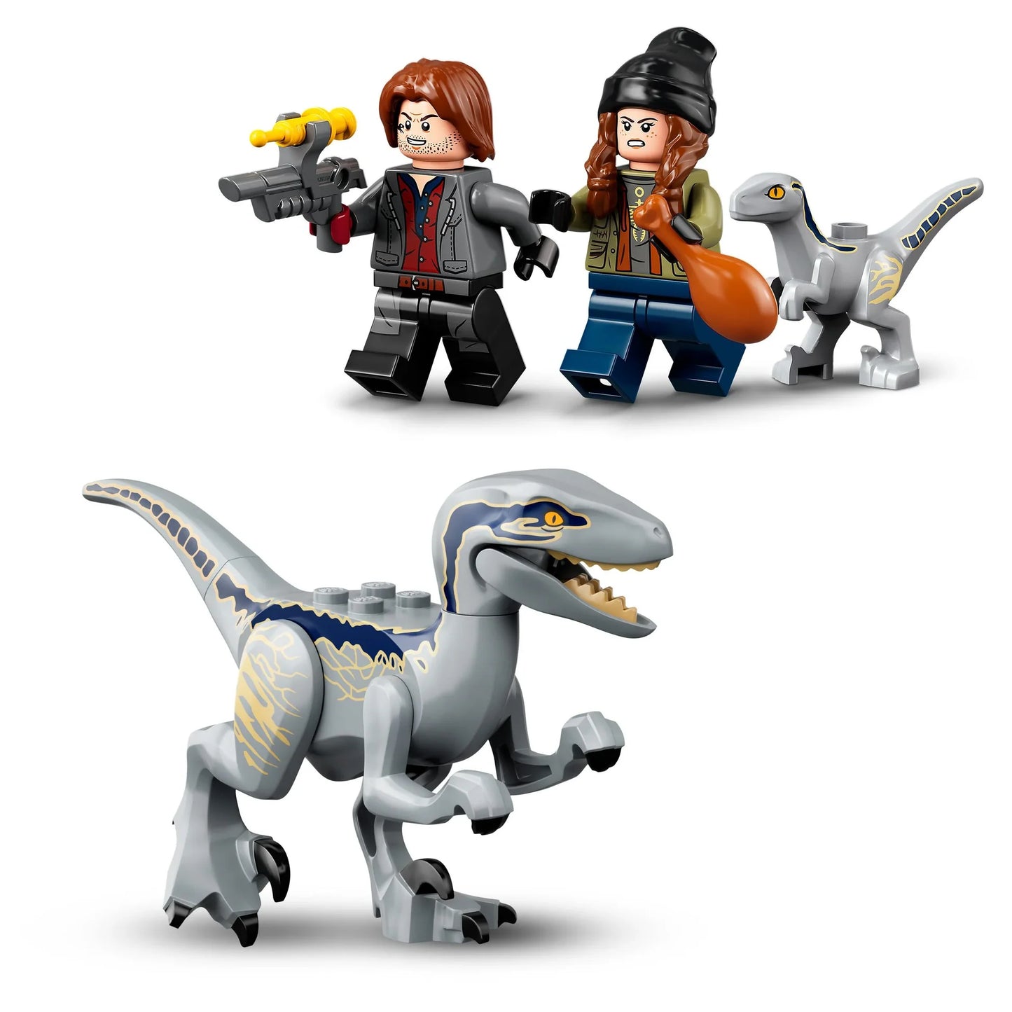 Blue & Beta Velociraptor Capture 76946