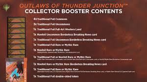 Outlaws of Thunder Junction - Collector Booster Display