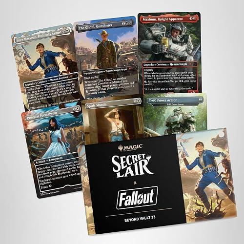 MTG Secret Lair x Fallout: Beyond Vault 33- Regular Non Foil Set