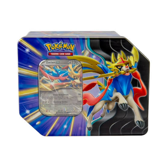Slashing Legends Tin [Zacian ex] - Miscellaneous Cards & Products (MCAP)