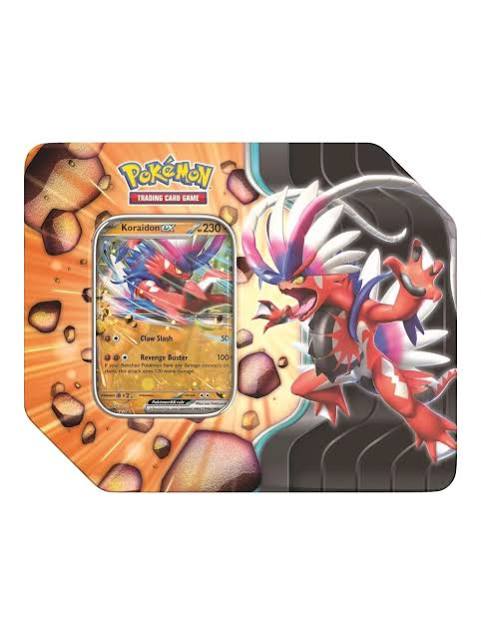Slashing Legends Tin [Koraidon ex] - Miscellaneous Cards & Products (MCAP)