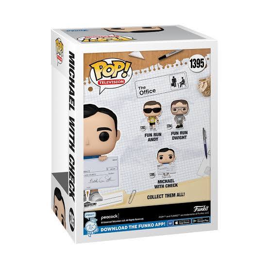 Funko Pop! TV: The Office - Michael Scott with Check #1395